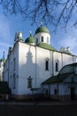 Church of Ascension Florovsky Convent in Kyiv, Ukraine Royalty Free Stock Photo