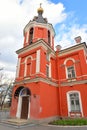 Church of the Ascension in Kolpino. Royalty Free Stock Photo