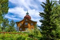 Church of the Ascension of the Lord on Bolshoi Solovetsky Island, Russia Royalty Free Stock Photo