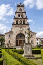 Church of the Assumption of Cangas de Onis and Pelayo Royalty Free Stock Photo