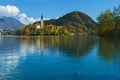 Church of the Assumption in the island of the Lake of Bled