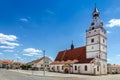 Church of the Assumption, Ivancice town, Vysocina district, Czech republic, Europe Royalty Free Stock Photo