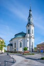 Assumption Church in Novy Bor Royalty Free Stock Photo