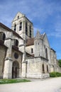 Church in Auvers Sur Oise, France Royalty Free Stock Photo