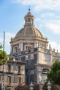 Church of the Badia di Sant`Agata in Catania Royalty Free Stock Photo