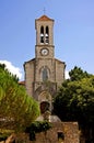 Church in Balazuc in France Royalty Free Stock Photo