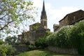 The church of the Banne Village Royalty Free Stock Photo