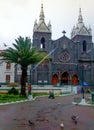 Church of Banos de Agua Santa, Ecuador Royalty Free Stock Photo