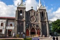 Church of Banos de Santa Agua, Ecuador Royalty Free Stock Photo