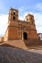 Cathedral of Barichara Santander in Colombia, South America Royalty Free Stock Photo