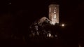 Church of Barruera n the Catalan Pyrenees. Spain Royalty Free Stock Photo