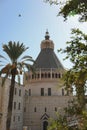 The Church Basilica of the Annunciation, a Latin Catholic Church in Nazareth, in northern Israel Royalty Free Stock Photo