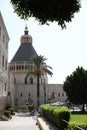 The Church Basilica of the Annunciation, a Latin Catholic Church in Nazareth, in northern Israel Royalty Free Stock Photo