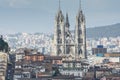 Church of Basilica del Voto Nacional, Quito, Ecuador Royalty Free Stock Photo