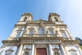 Church Basilica at Sanctuary of Bom Jesus do Monte - Braga, Portugal Royalty Free Stock Photo