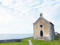 Church in the Basque coast Royalty Free Stock Photo
