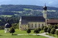 Church in Bavaria - Germany Royalty Free Stock Photo