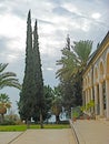 The Church of the Beatitudes, Lake Galilee Royalty Free Stock Photo