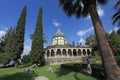 Church of the Beatitudes, Lake Tiberias Royalty Free Stock Photo