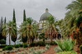 The Church of the Beatitudes, Lake Galilee Royalty Free Stock Photo