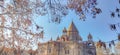 Church and beautiful nature. Old monastery