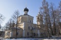 Church of the Beheading of John the Baptist in Roschene Vologda Royalty Free Stock Photo