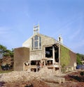 Demolished church in The Netherlands