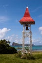 Church Bell in Cap Malheureux, Mauritius Royalty Free Stock Photo