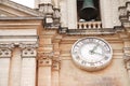 Church bell and clock Royalty Free Stock Photo