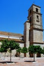 Church bell tower, Alora, Spain.