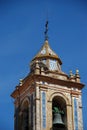 Church bell tower, Bornos, Spain.