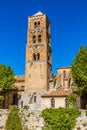 Church Bell Tower-Moustiers Sainte Marie,France Royalty Free Stock Photo