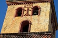 Church bellfry in Puerto Quijarro, Santa Cruz, Bolivia Royalty Free Stock Photo