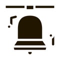 church bells icon Vector Glyph Illustration