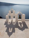 Church bells in Imerovigli Santorini Island, Greece Royalty Free Stock Photo