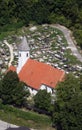 Church of Birth of Virgin Mary in Sveta Marija pod Okicem, Croatia Royalty Free Stock Photo