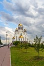 Church on Blood in Honour in Yekaterinburg. Russia Royalty Free Stock Photo