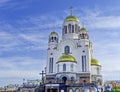 Church on Blood was built on the site of Ipatiev house,where the last Russian Emperor Nicholas II, his family and four servants