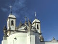 The church of Bom Jesus do Matozinhos in Congonhas, state of Min