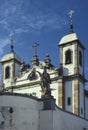 The church of Bom Jesus do Matozinhos in Congonhas, state of Min