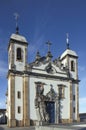 The church of Bom Jesus do Matozinhos in Congonhas, state of Min