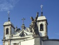 The church of Bom Jesus do Matozinhos in Congonhas, state of Min