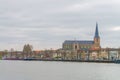 Church Bovenkerk in Kampen on the river De IJssel Royalty Free Stock Photo