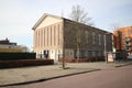 Church buiding of the reformed community at the Beijerinckstraat in Nieuwerkerk aan den Ijssel named Hervormd Centrum in the Nethe