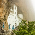 Church of Christian monastery Ostrog, Montenegro