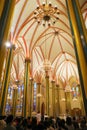 interior of church building dome architecture