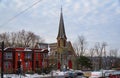 Church building in downtown Troy New York