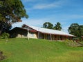 Church building, Navala village, Viti Levu, Fiji