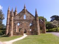 Church building at Port Arthur Hobart Tasmania Royalty Free Stock Photo