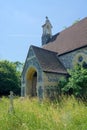 Entrance,  St Bartholomew Church, Spithurst, Sussex UK Royalty Free Stock Photo